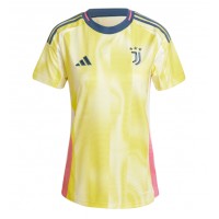 Camiseta Juventus Timothy Weah #22 Segunda Equipación Replica 2024-25 para mujer mangas cortas